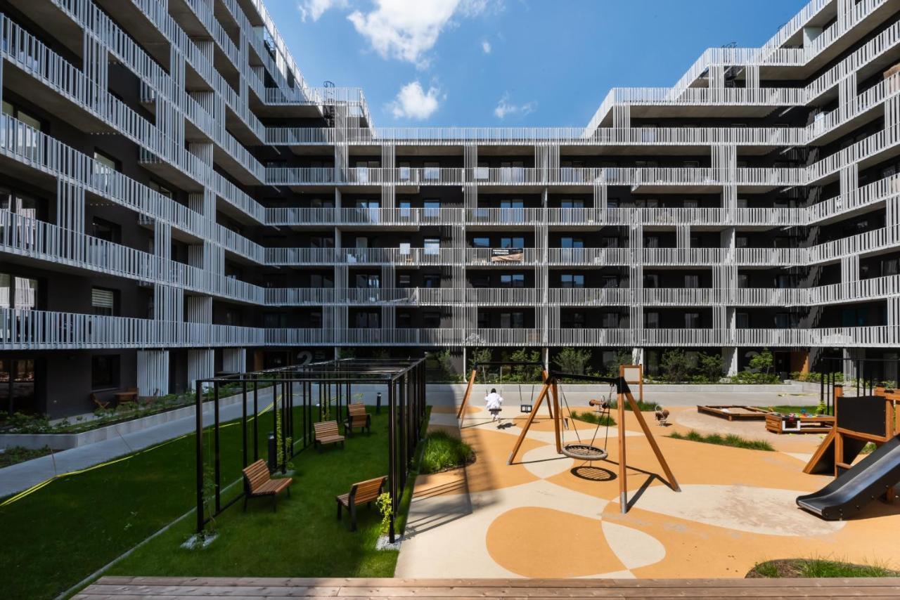 Wola Cosy White Apartment 华沙 外观 照片
