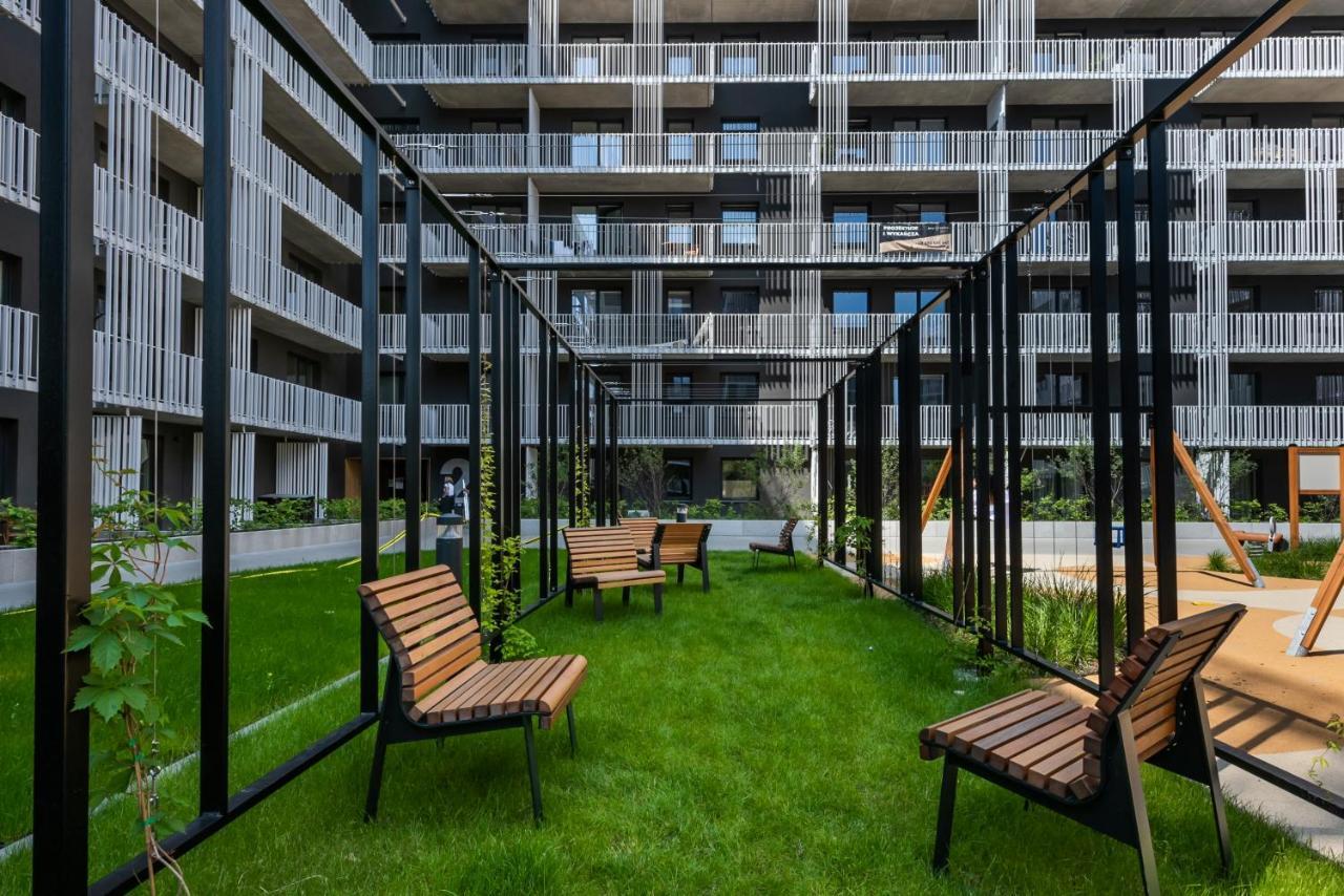 Wola Cosy White Apartment 华沙 外观 照片